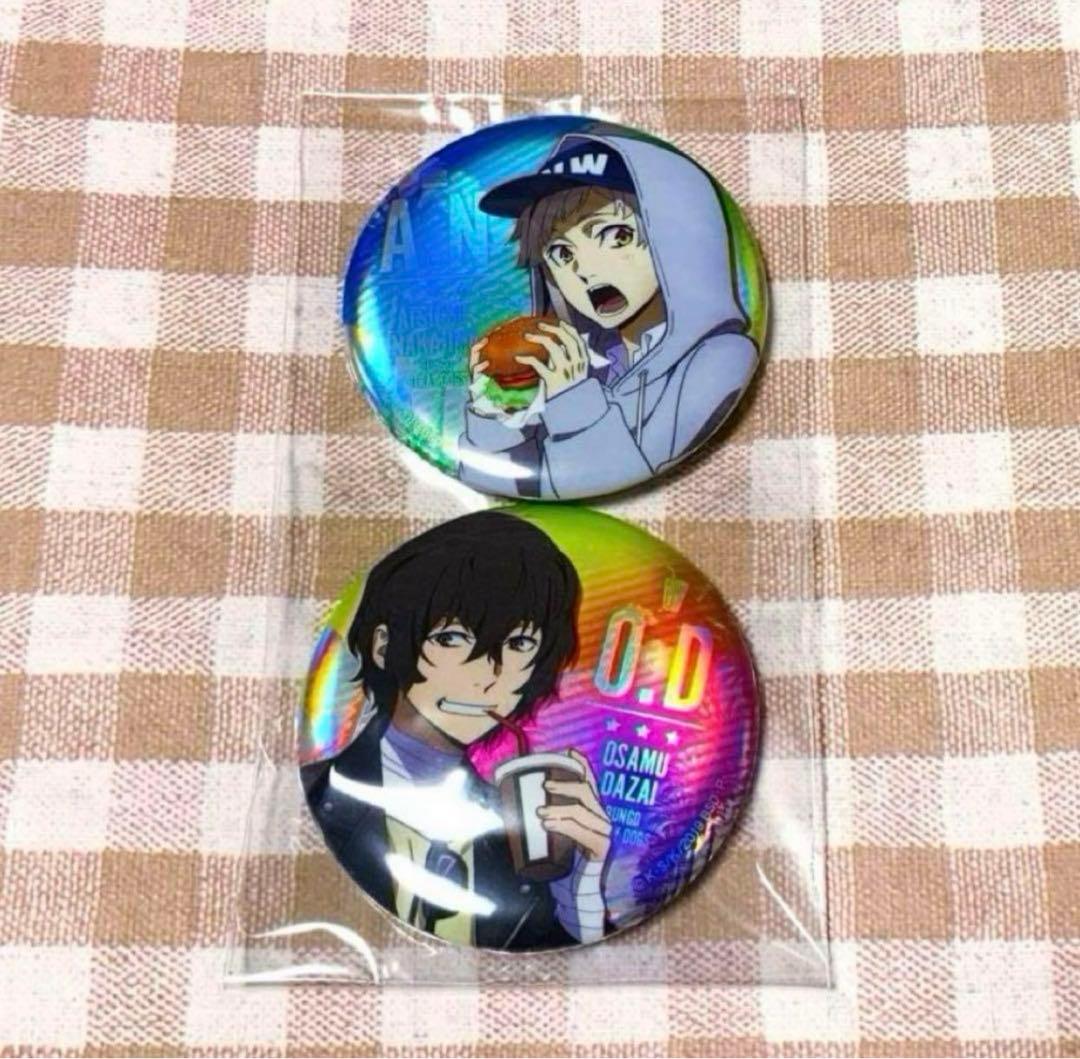 文豪ストレイドッグス 太宰治 中島敦 コミケ限定 缶バッジ