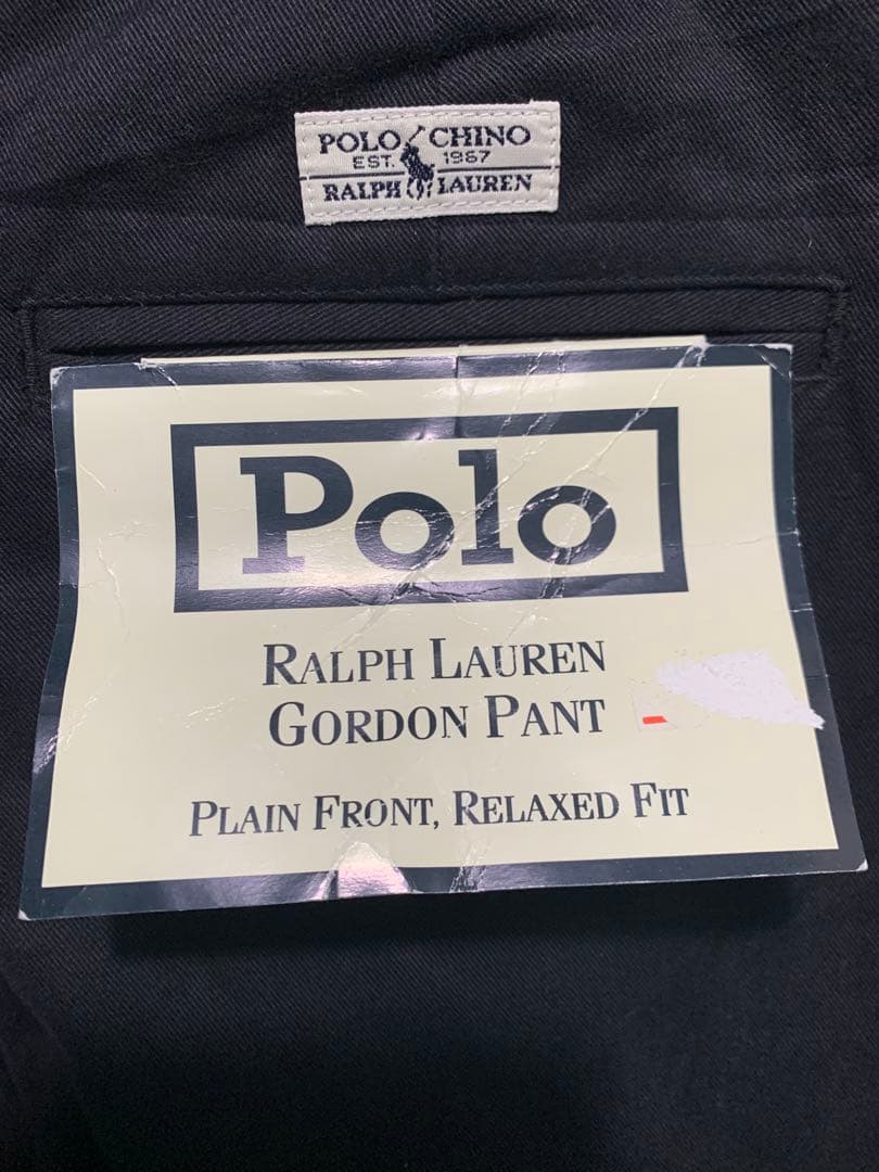 未使用 90s ポロ ラルフローレン チノパン GORDON PANT