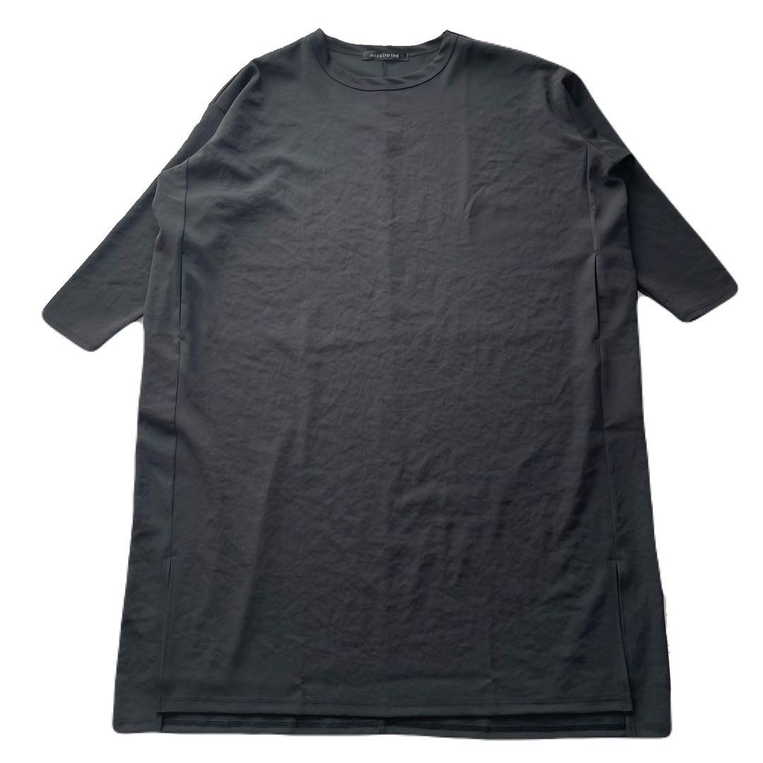 mizuiro ind ミズイロインド クルーネック ロングワンピース