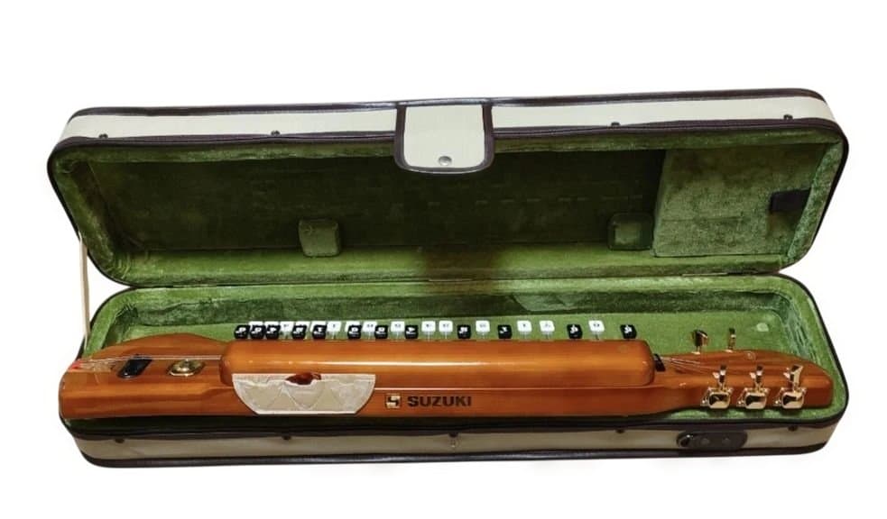 動作確認済　SUZUKI 電気大正琴 KOHAKU こはく ソプラノ CHK-1