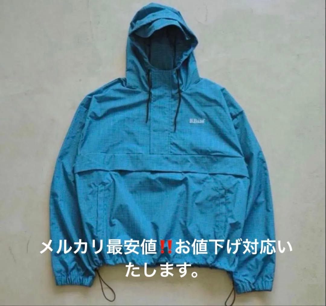 BrokenBase フード付きナイロンジャケット Sサイズ