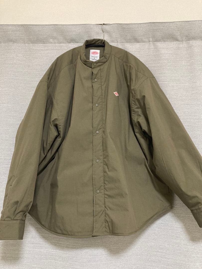 ダントン DANTON スタンドカラー シャツジャケット サイズ38