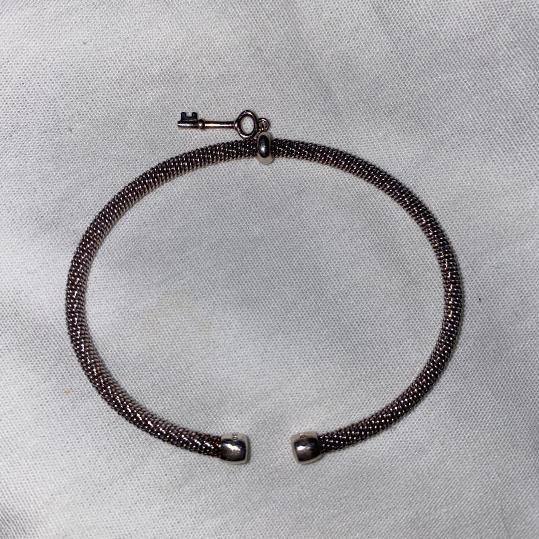 Tiffanyティファニー サマセット メッシュ キー バングル／ブレスレット