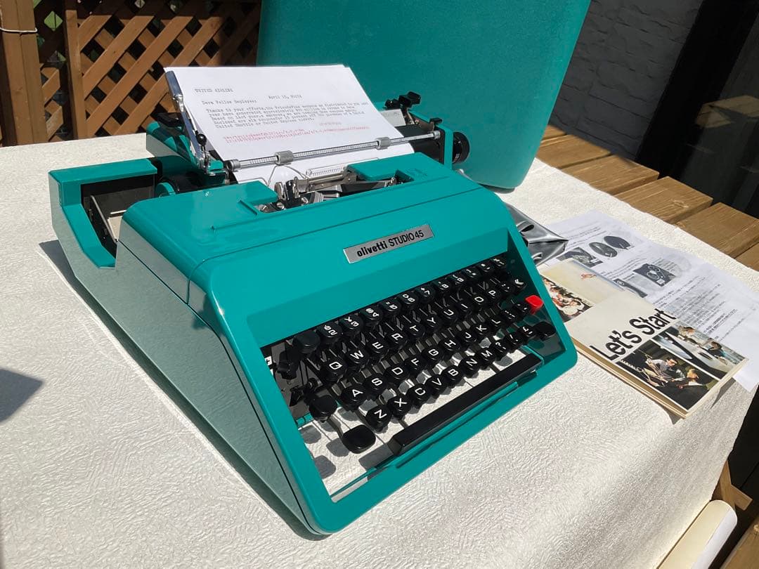 OLIVETTI STUDIO 45 整備済　中古品　超綺麗　鏡面仕上