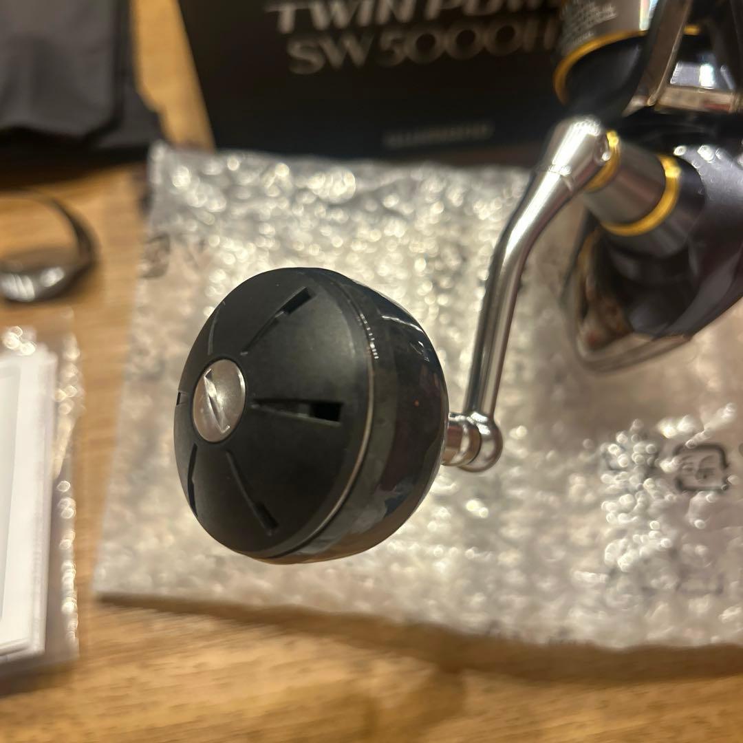 美品　シマノ　15ツインパワーSW 5000HG