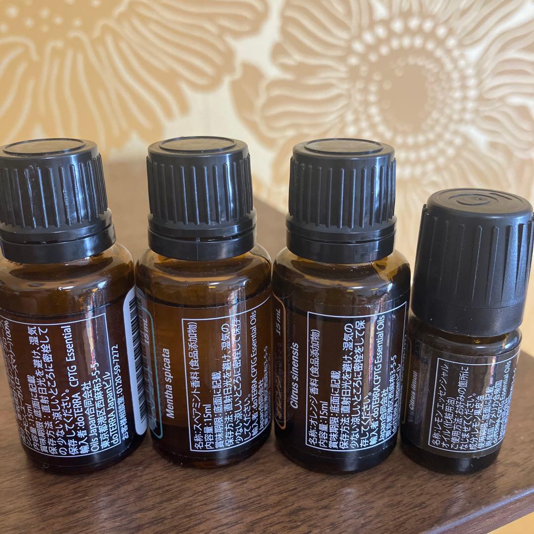 ドテラ　おまとめSALE オンガード&スペアミント&オレンジ&レモン