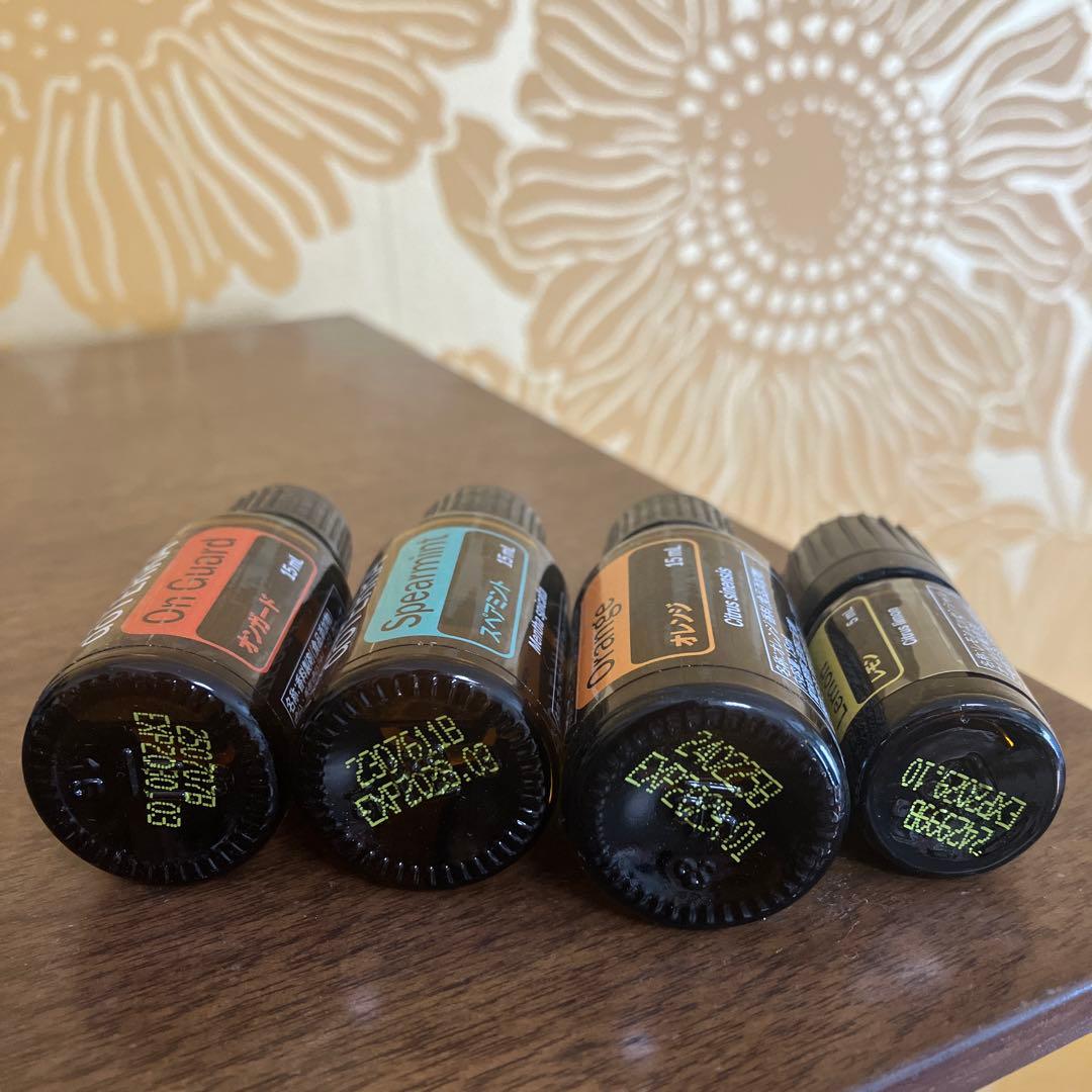 ドテラ　おまとめSALE オンガード&スペアミント&オレンジ&レモン