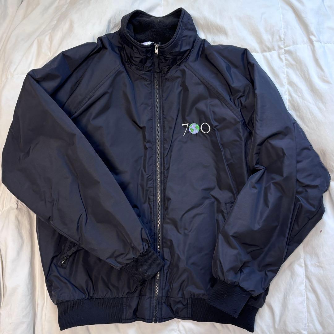 700FILL Earth Logo Warm Up ナイロンジャケット XL