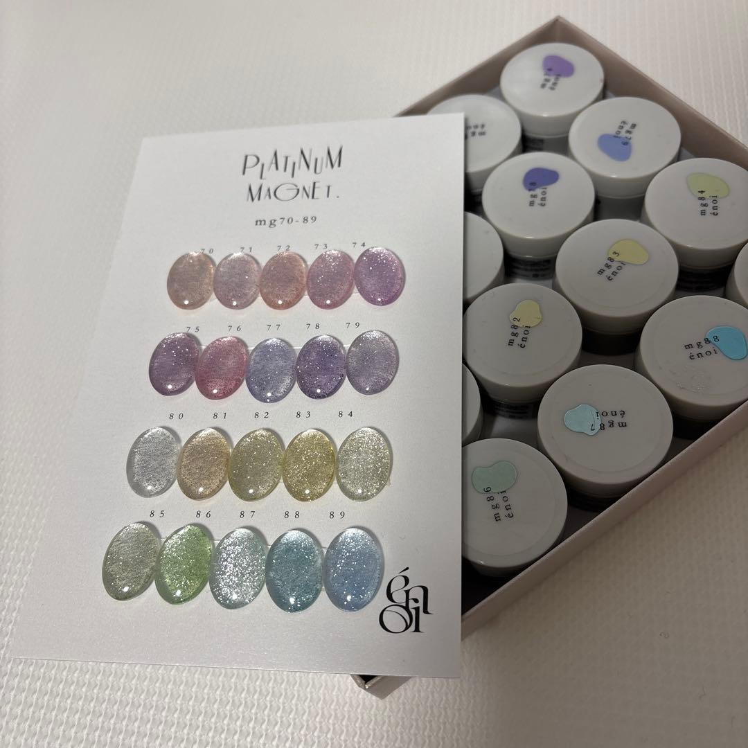 énoï プラチナムマグネット 20個セット