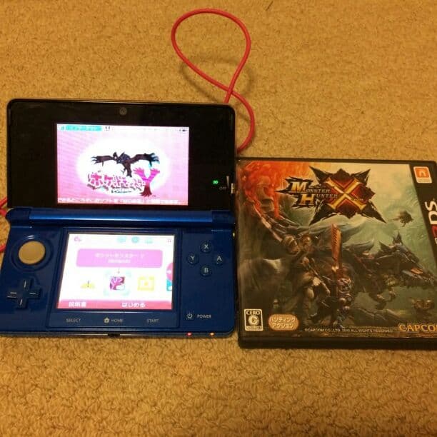 3ds本体とカセット