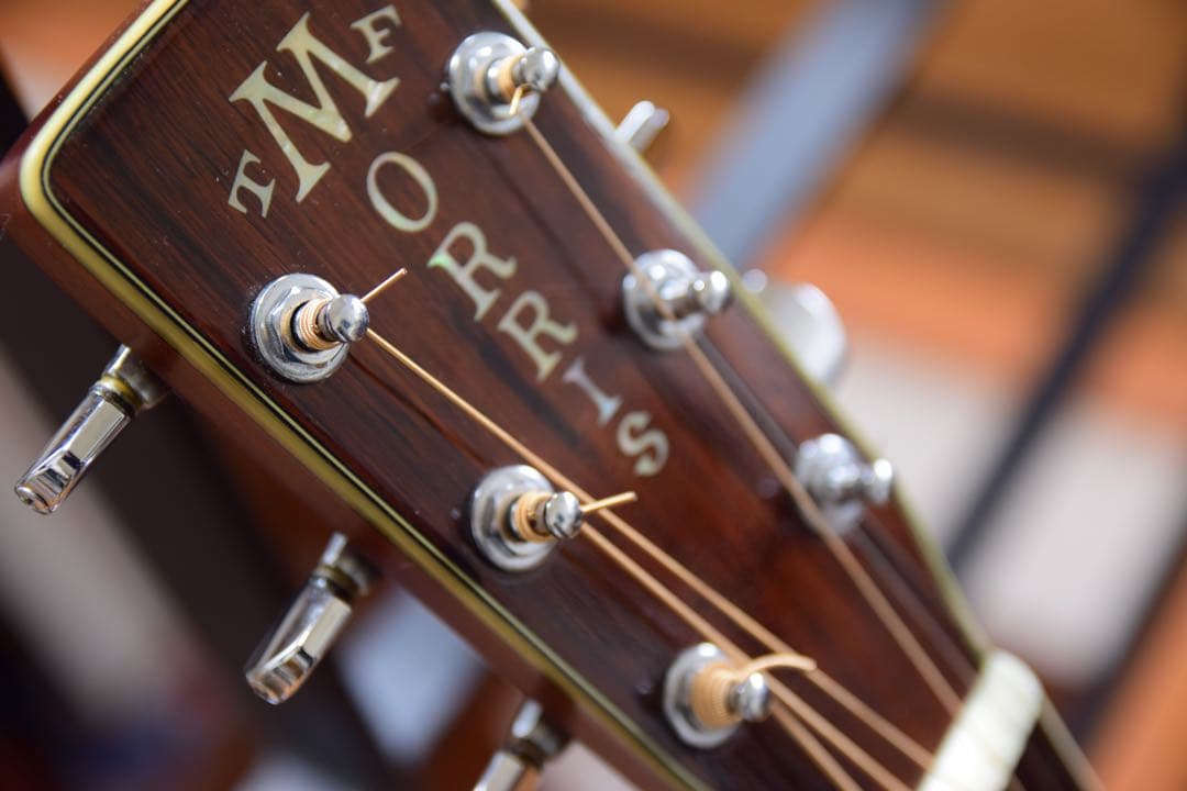 【ジャパンヴィンテージ】　Morris アコースティックギター　W-50