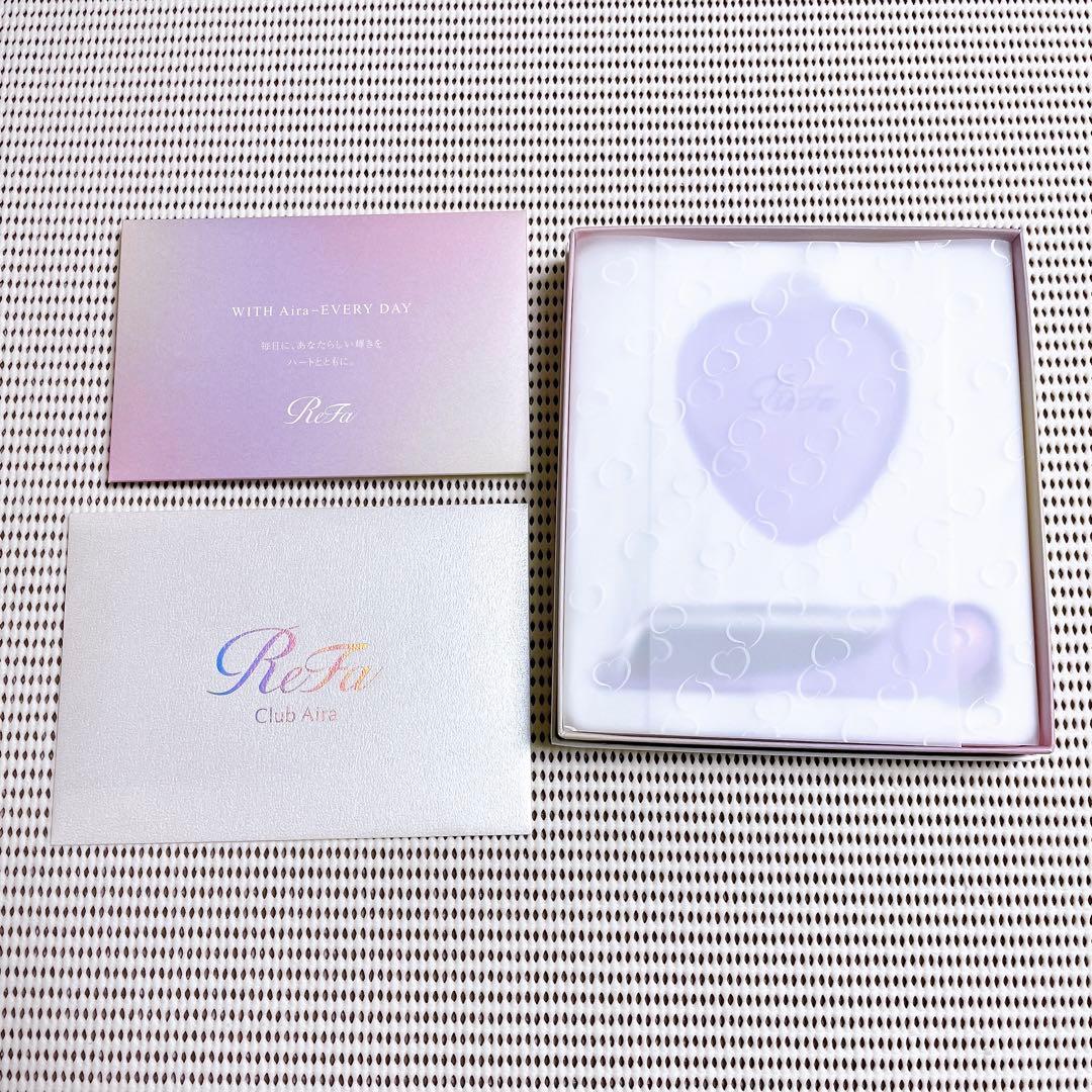 【成約予定】リファハートコームシルキーパープル、ミラー、タンブラー3点セット