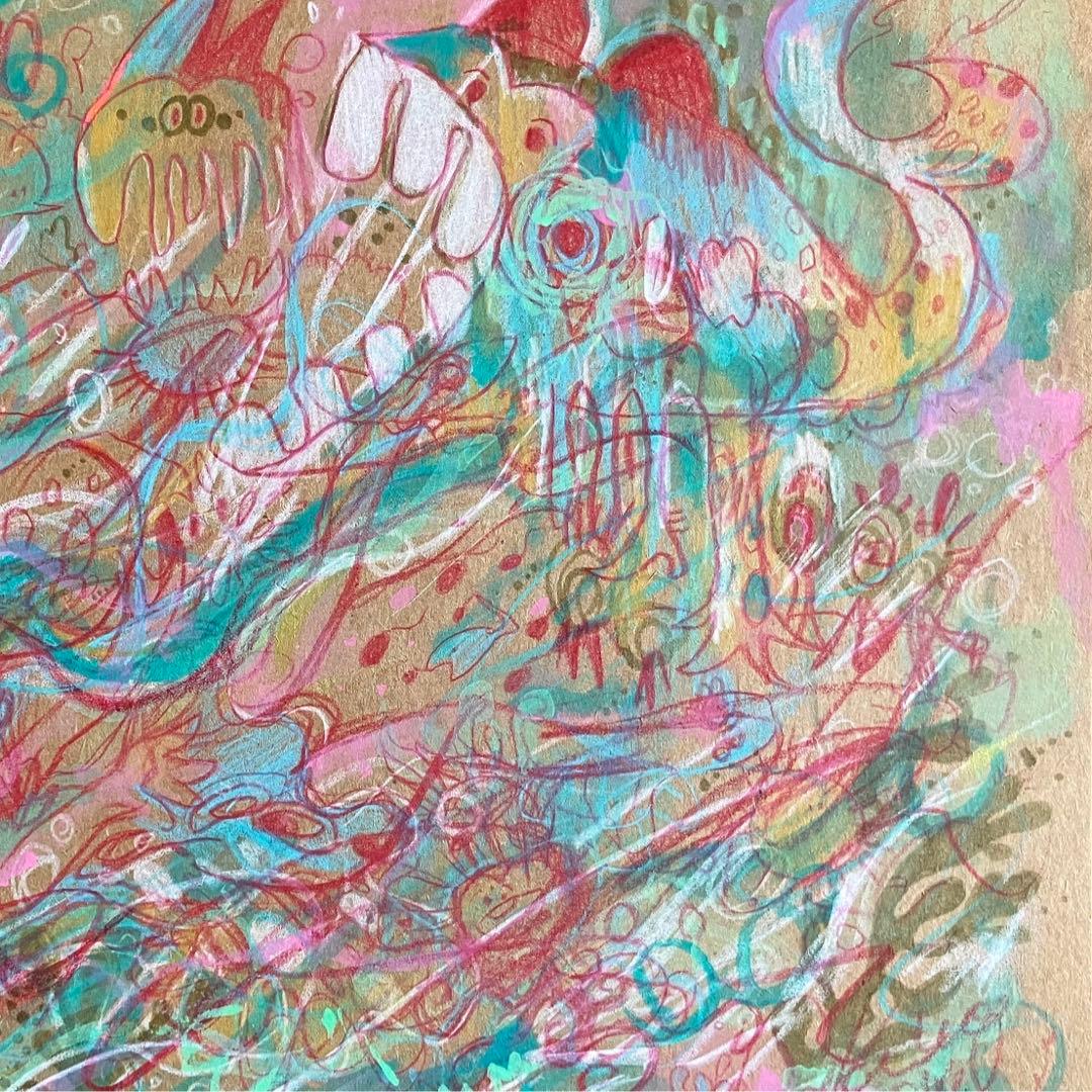 と*と様 ちくわミエル　ちくわエミル　原画　ドローイング　作品