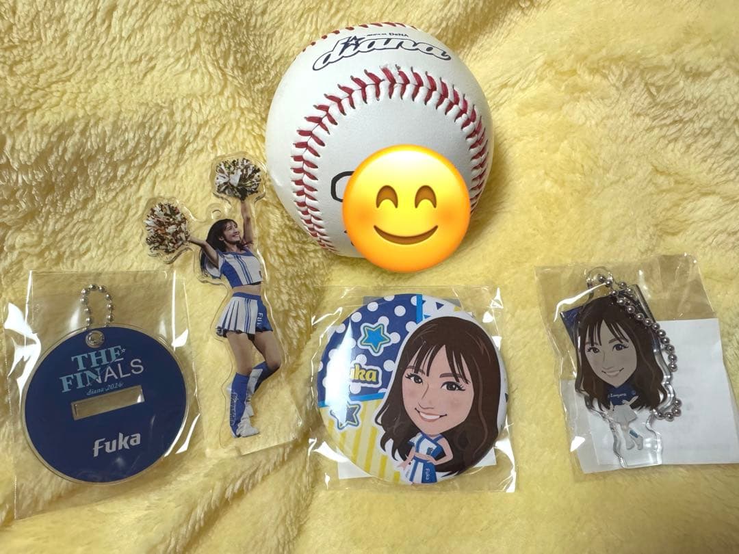 diana 2024 Fuka サインボール アクスタ　アクキー　缶バッジセット