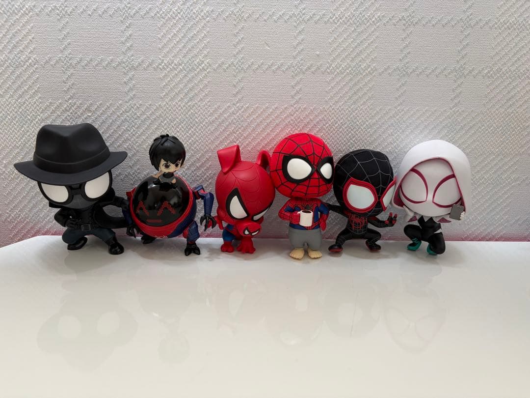 コスベイビーフィギュア　スパイダーバース6体セット箱無し