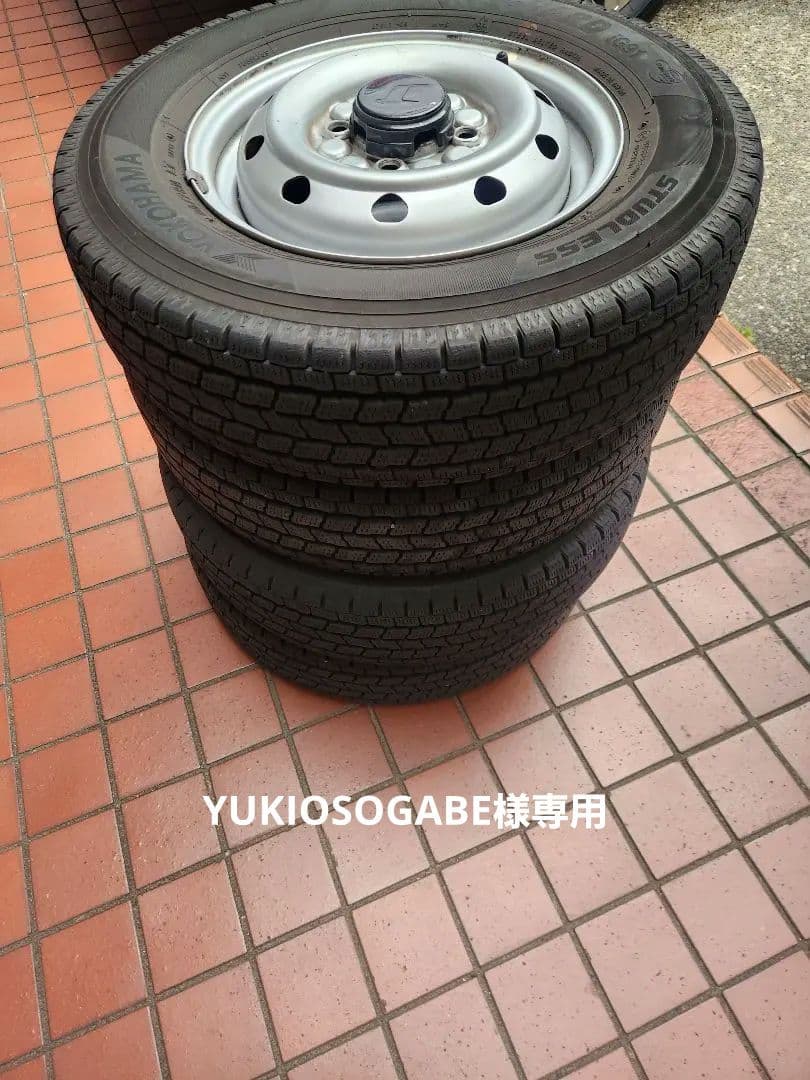 YOKOHAMA 145/80R12 タイヤセット
