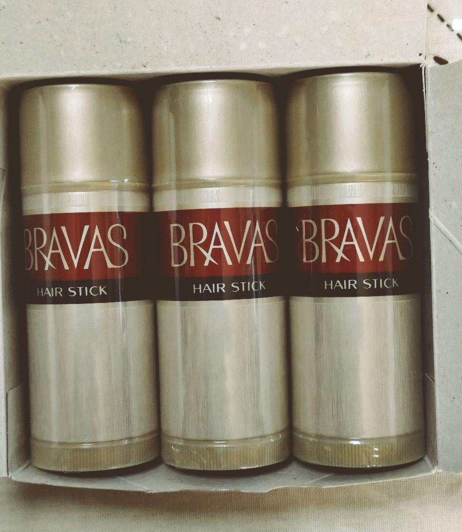 希少　資生堂 BRAVAS ヘアスチック 60g 　　　3本セット　新品未開封
