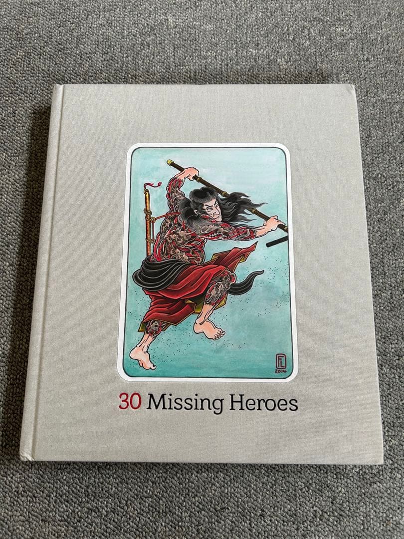 30 Missing Heroes タトゥーアーティスト　水滸伝　洋書