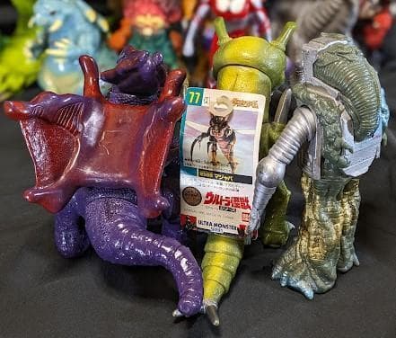 ウルトラマングレート＆登場怪獣（バンダイ）ソフビ・コンプリート12体