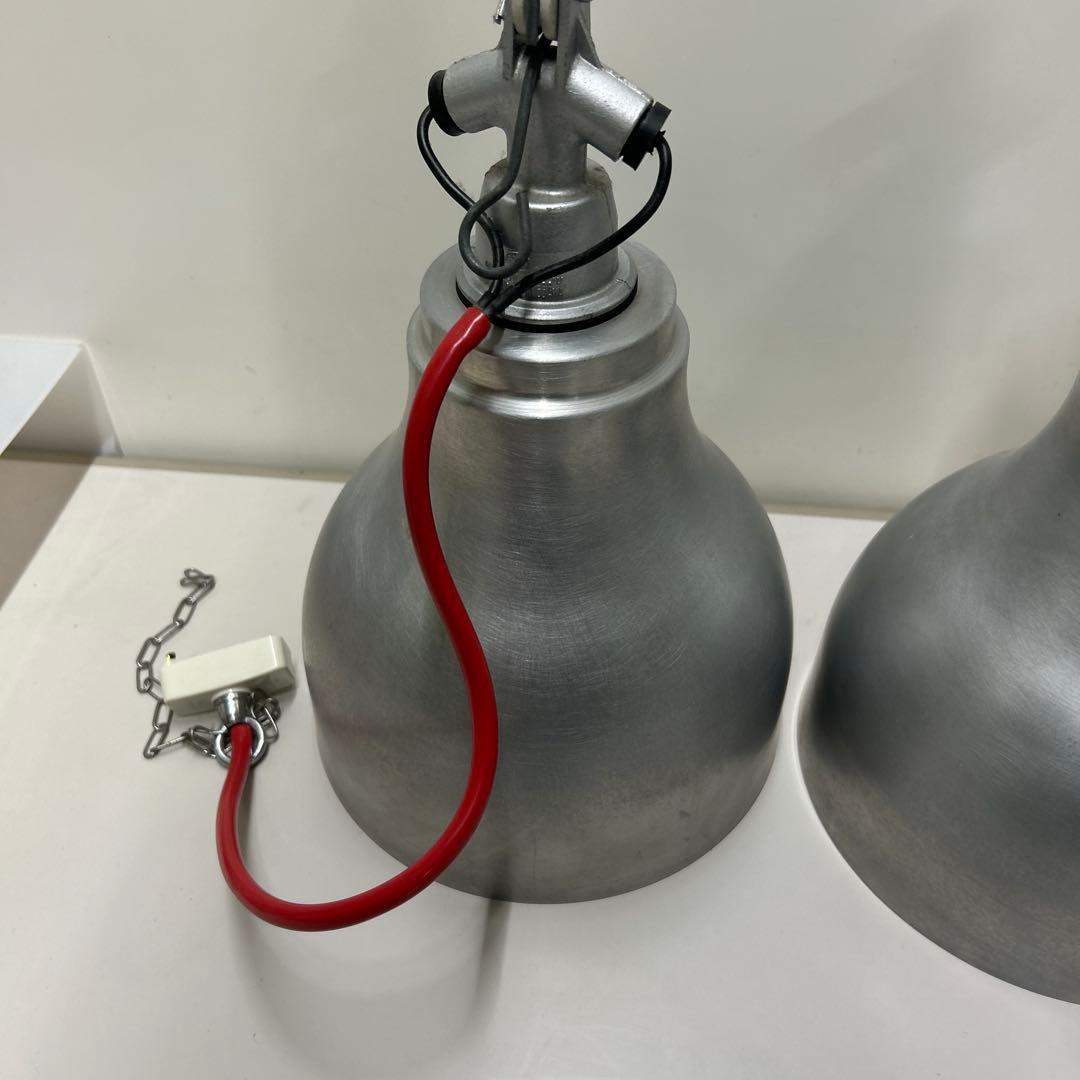 工業用 ペンダントライト ランプシェード 昭和レトロ 工場灯 3個セット