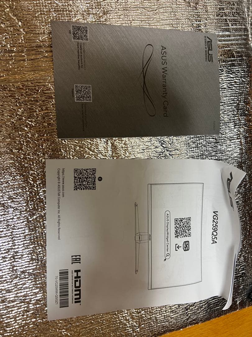 ASUS TUF Gaming VG259Q5A 24.5インチ