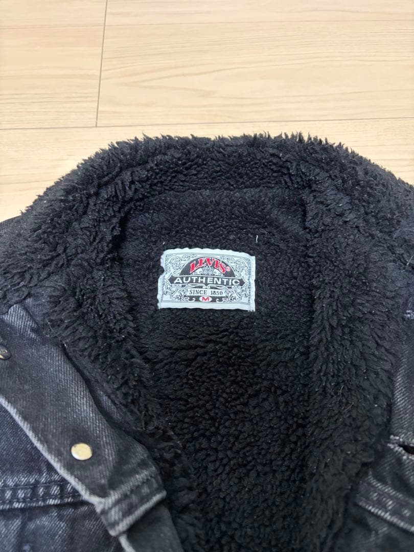 USA製 90sLevi’s 初期　ブラックデニム ボア オレンジタブ