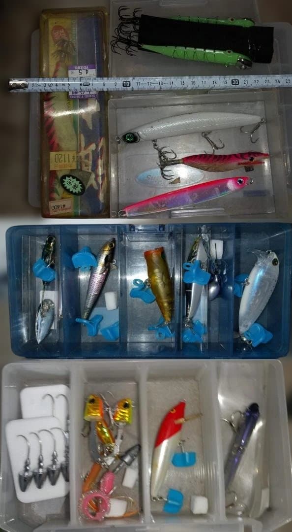 中古エギ ６５個くらい まとめ売り　おまけつき