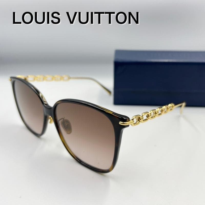 美品 LOUIS VUITTON サングラス Z1945U マイ LV チェーン