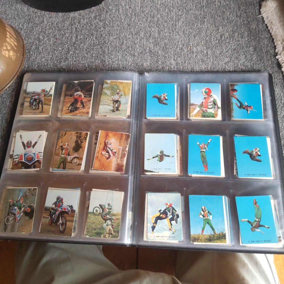 【断捨離】【レア】【昭和】【当時物】カルビー、旧仮面ライダーカード 146枚販売