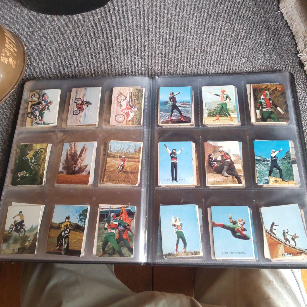 【断捨離】【レア】【昭和】【当時物】カルビー、旧仮面ライダーカード 146枚販売