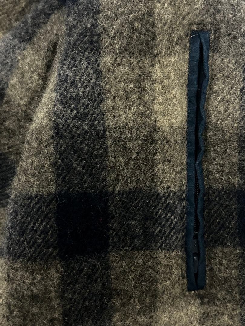 【好配色】70s USA製 Woolrich リバーシブル ベスト スナップ