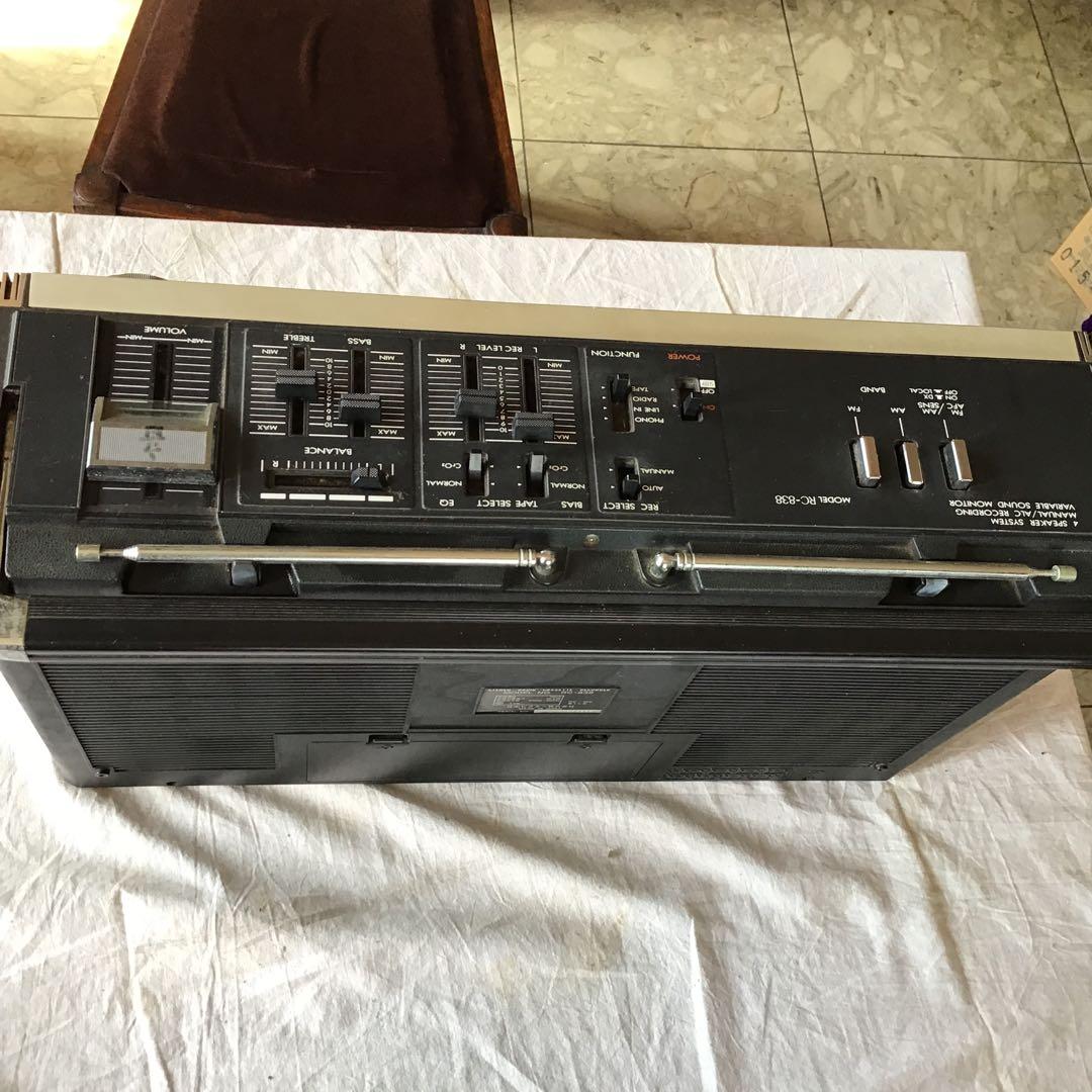 Victor JVC RC 838ラジカセ
