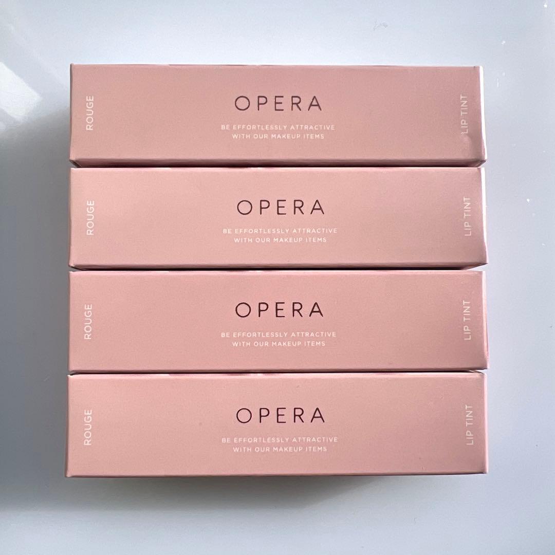 【廃盤】OPERA オペラ リップティントN 18アンバーオレンジ 4本セット