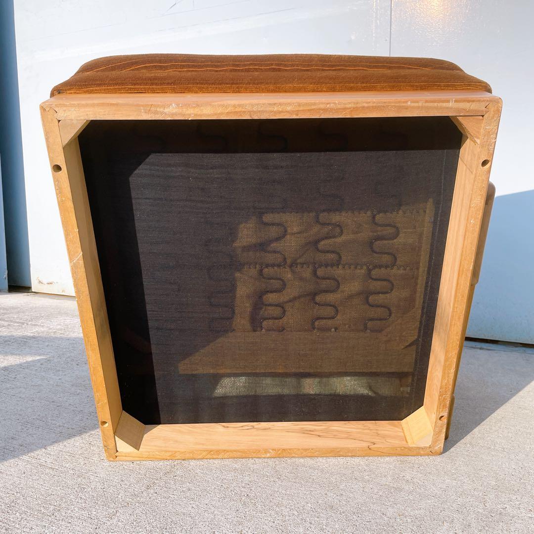 【美品送料込】稀少品 モリシゲ家具 2人掛け セパレートソファ 廃盤