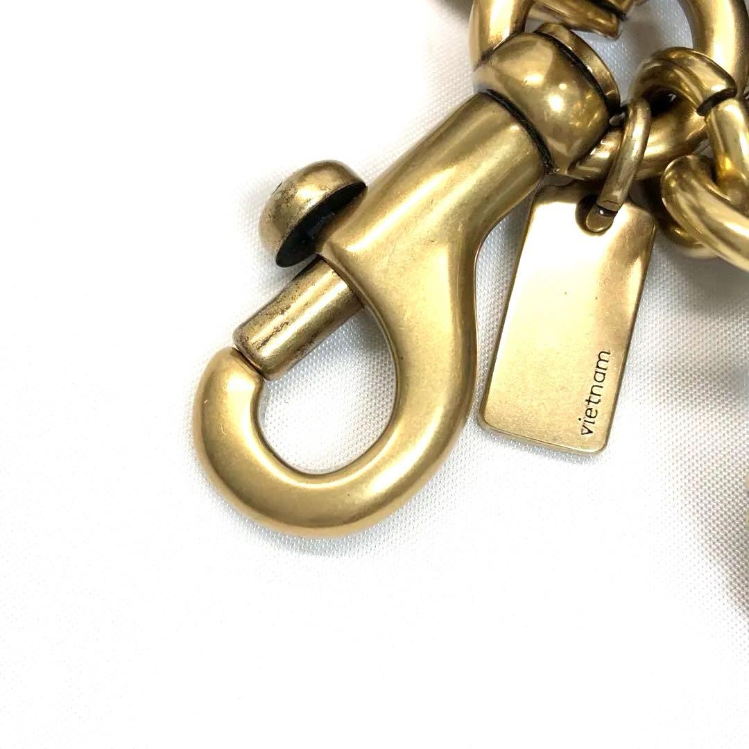 【美品✨希少】　コーチ　バッグチャーム　チャーム　キーリング　ラムスカル