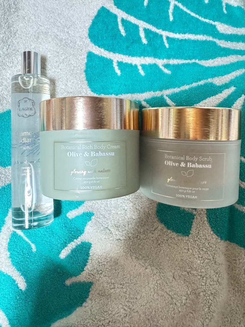 ラリン　ボディクリーム　ボディスクラブ　ボディオイル