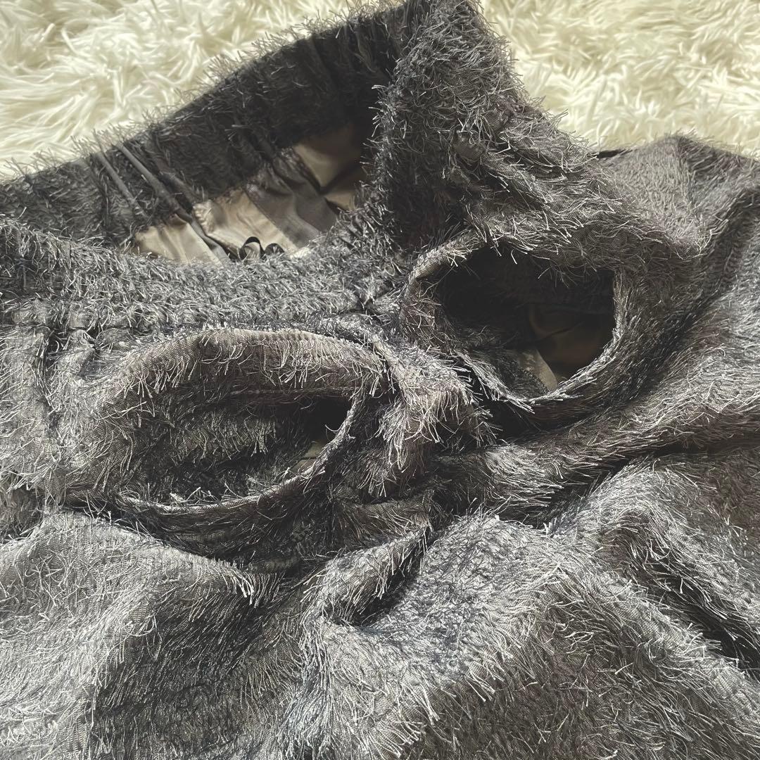 k.k✨25年3.3万Cloth&Crossシャギーストレートパンツグレー