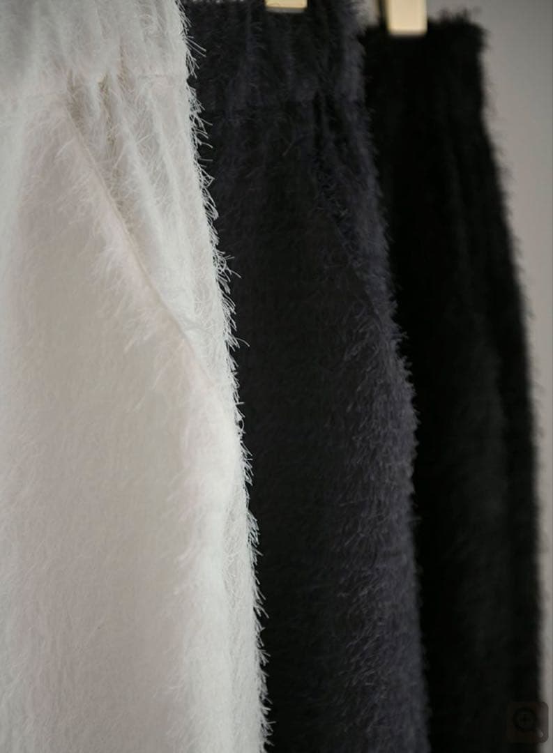 k.k✨25年3.3万Cloth&Crossシャギーストレートパンツグレー