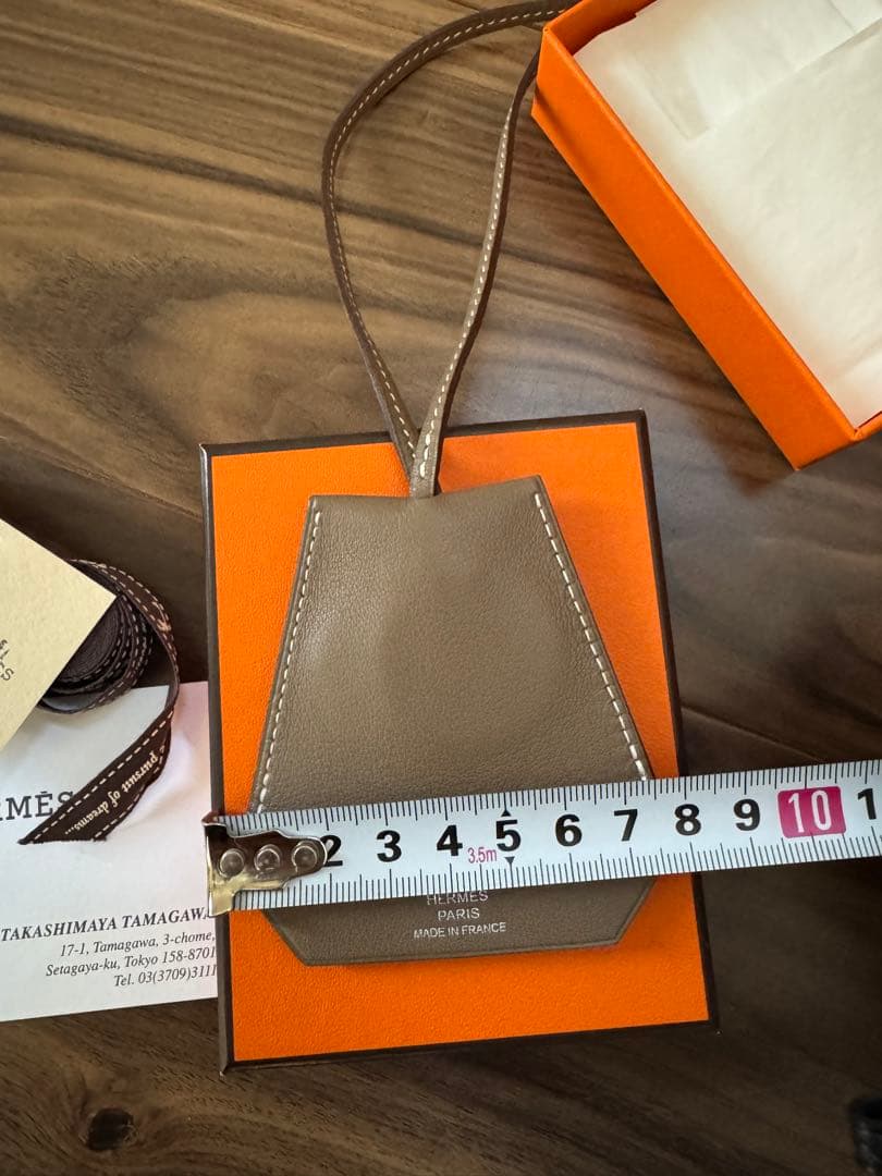 【新品未使用】　HERMES エルメス　クロシェット　ネックレス　エトゥープ