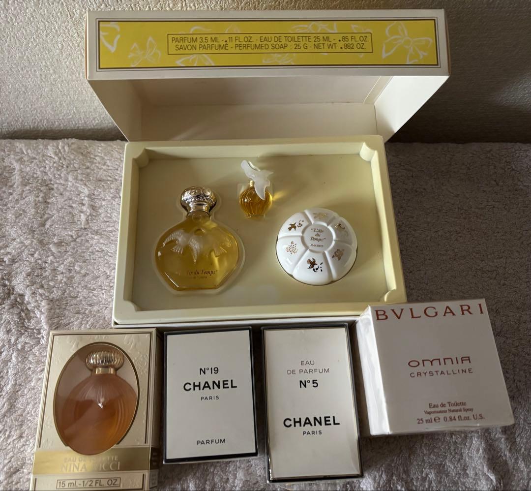CHANEL 香水セット CHANEL BVLGARI 他 13点+α