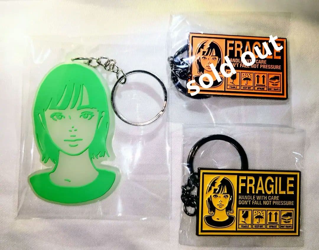 Kyne キネ 蓄光キーホルダー ADAPTATION UNION SODA