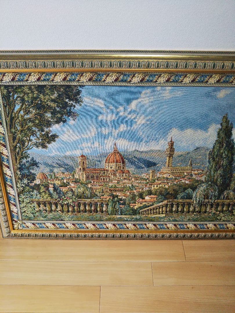 イタリア製  ゴブラン織り 絵画 美術品