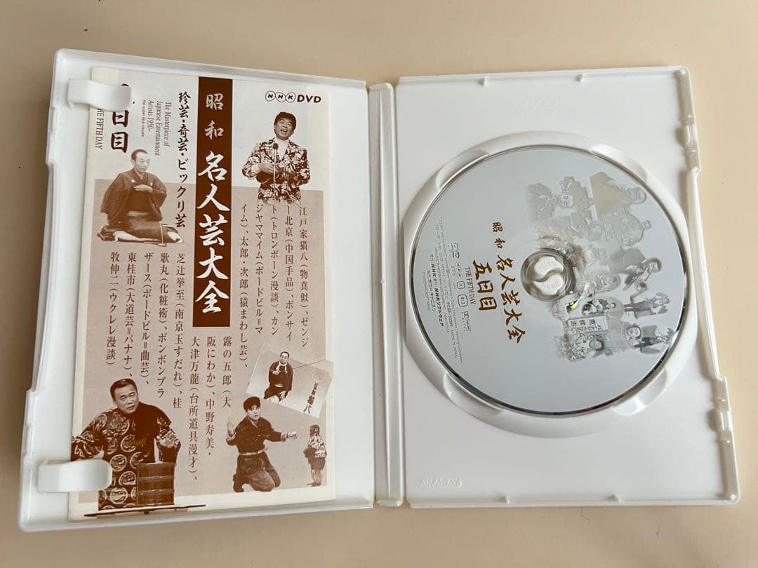 昭和名人芸大全 珍芸・奇芸・ビックリ芸 DVD-BOX 6枚組