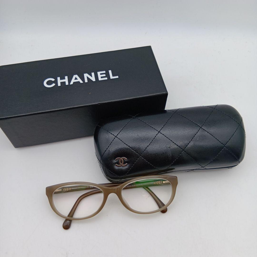 ★①CHANEL　老眼鏡　おしゃれ老眼鏡めがね　パールデザイン