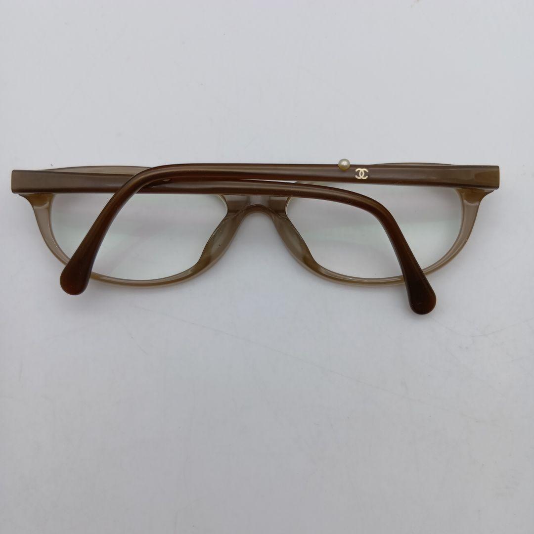 ★①CHANEL　老眼鏡　おしゃれ老眼鏡めがね　パールデザイン