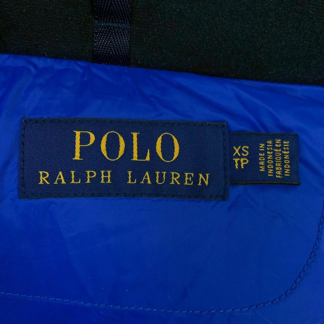 美品★ ポロラルフローレン ダウンベスト ビッグポニー ネイビー XS　D894