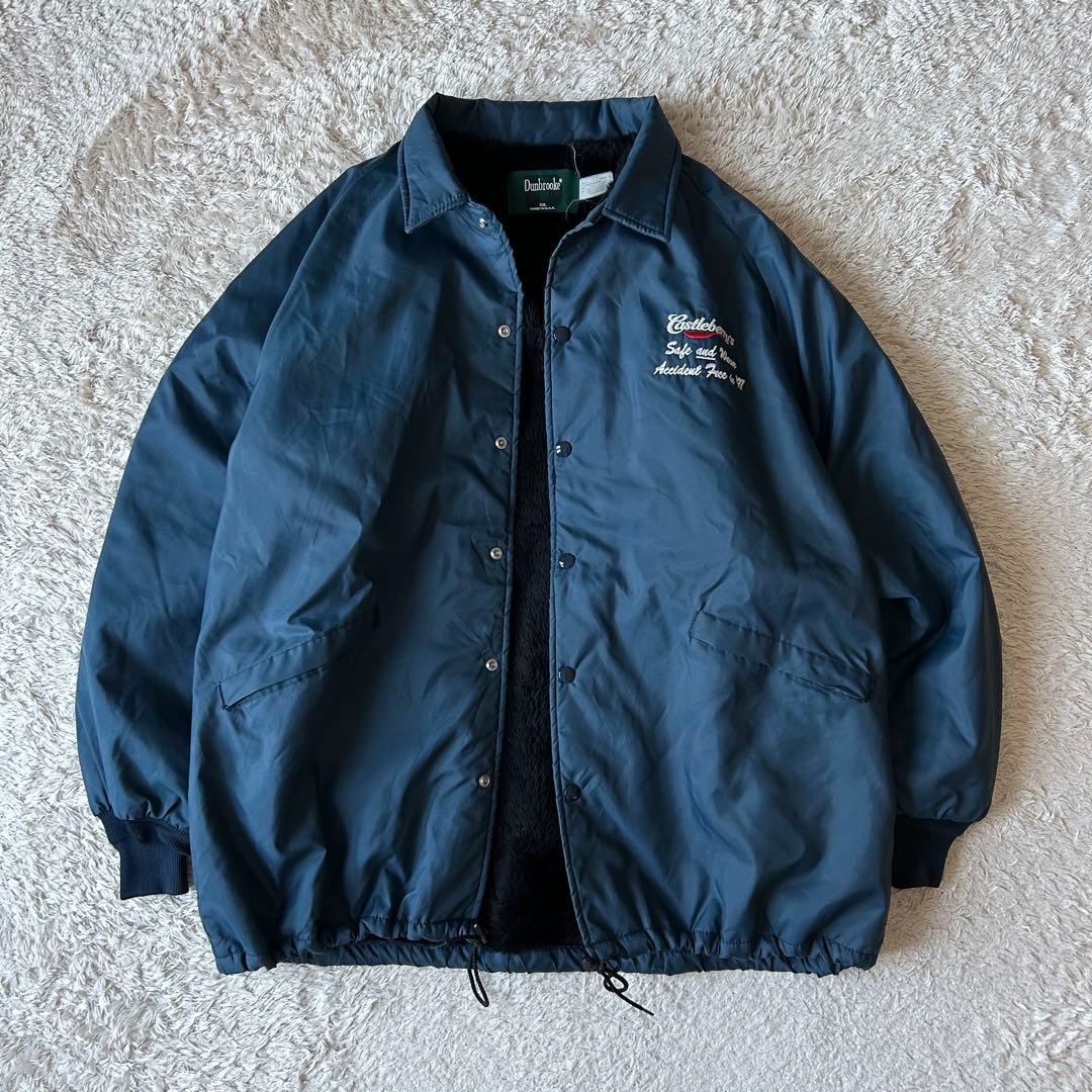 ダンブルック 80s USA製 coach jacket 2XL 紺