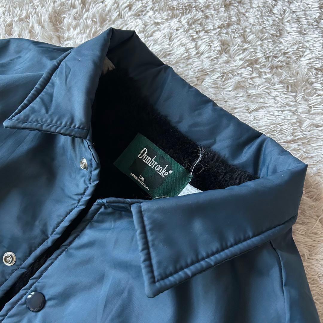 ダンブルック 80s USA製 coach jacket 2XL 紺