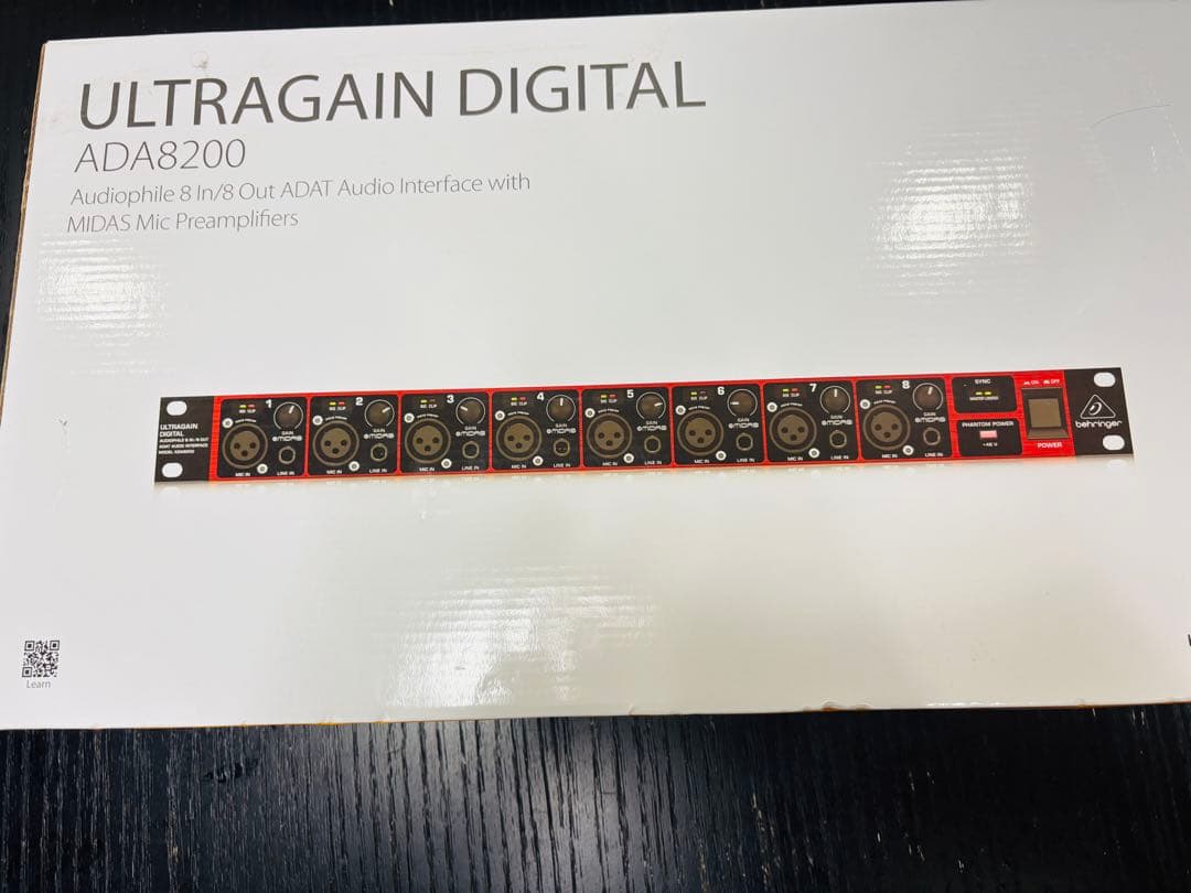 DTM・DAW Behringer ULTRAGAIN DIGITAL ADA8200