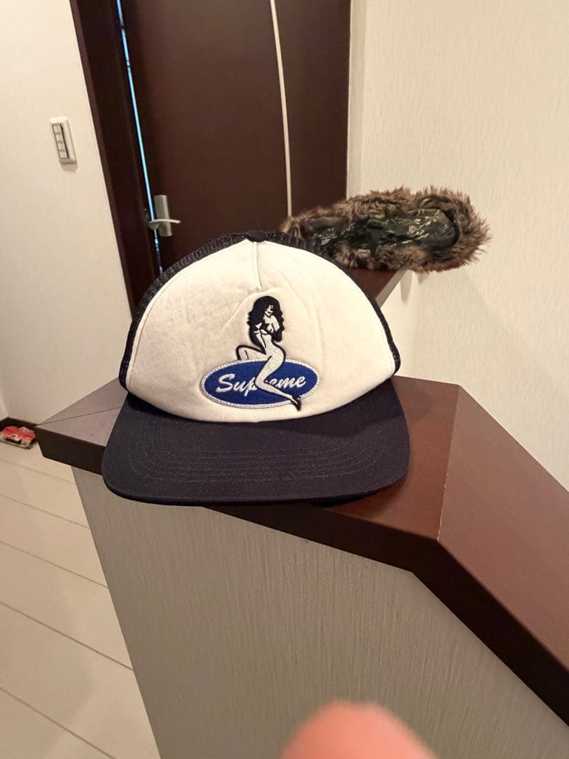 帽子 supreme pin up mesh back 5-panel